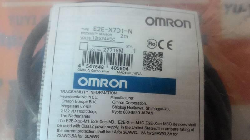 OMRON E2E-X7D1-N Automation And Safety NEW - PLC DCS SERVO Control ...